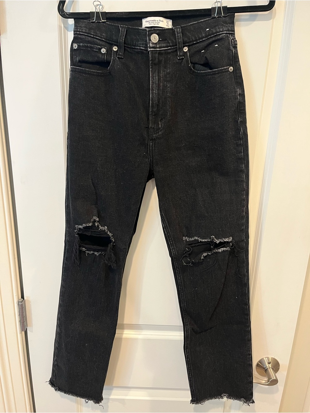 Abercrombie & Fitch Black High Rise Jeans